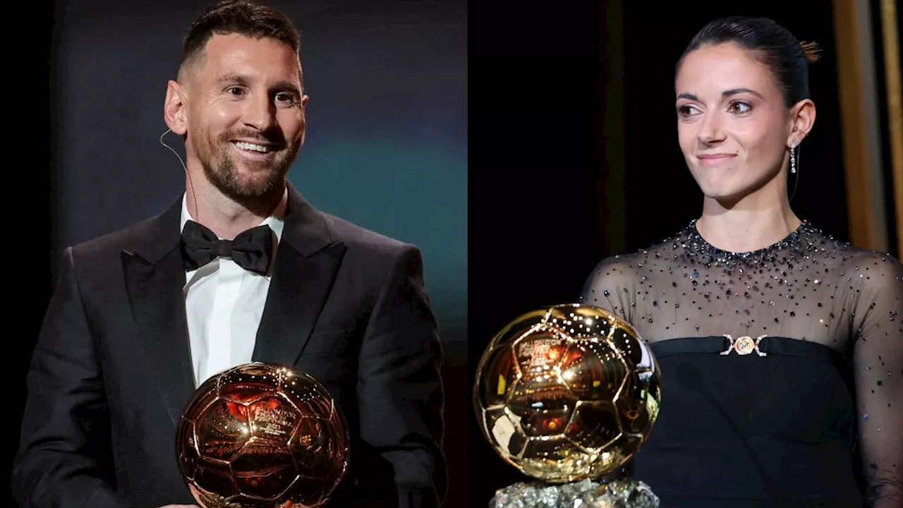 Lionel Messi y Aitana Bonmatí ganan el Balón de Oro 2023