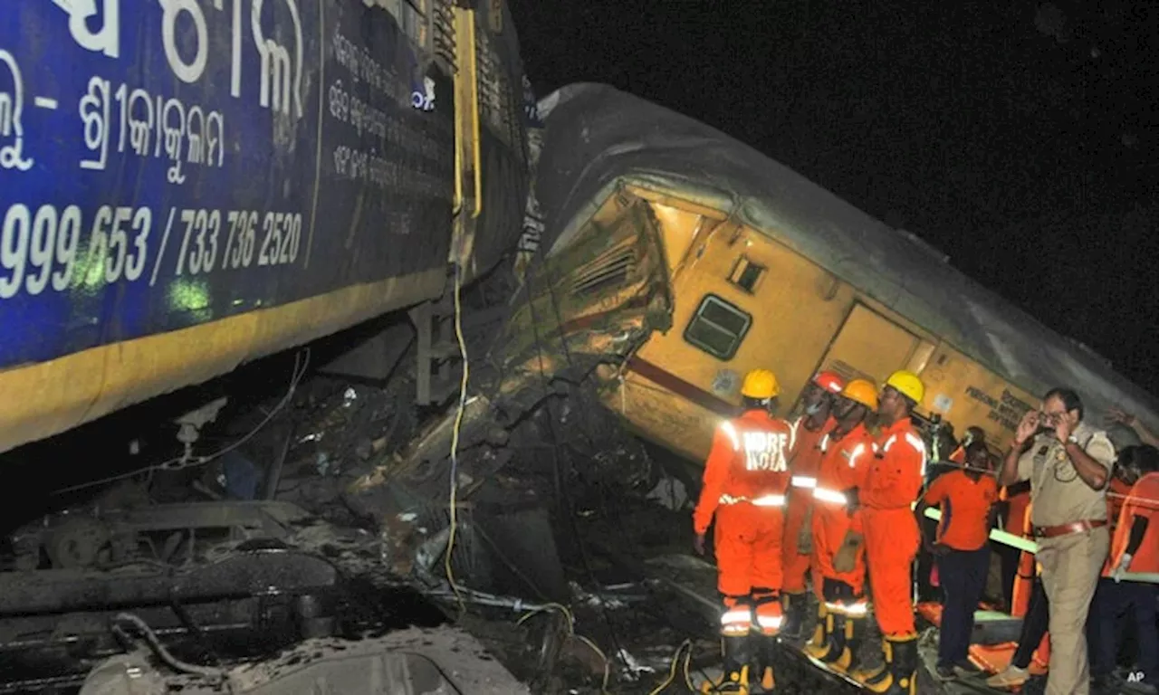 At least 10 reported dead after trains collide in southeast India