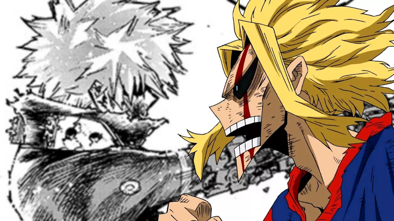 My Hero Academia Finally Lets All Might Pass a Torch to Bakugo