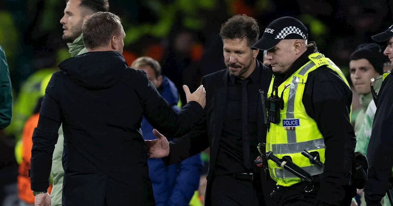 Diego Simeone gives Celtic peek into Atletico hardship during 'beautiful moment'