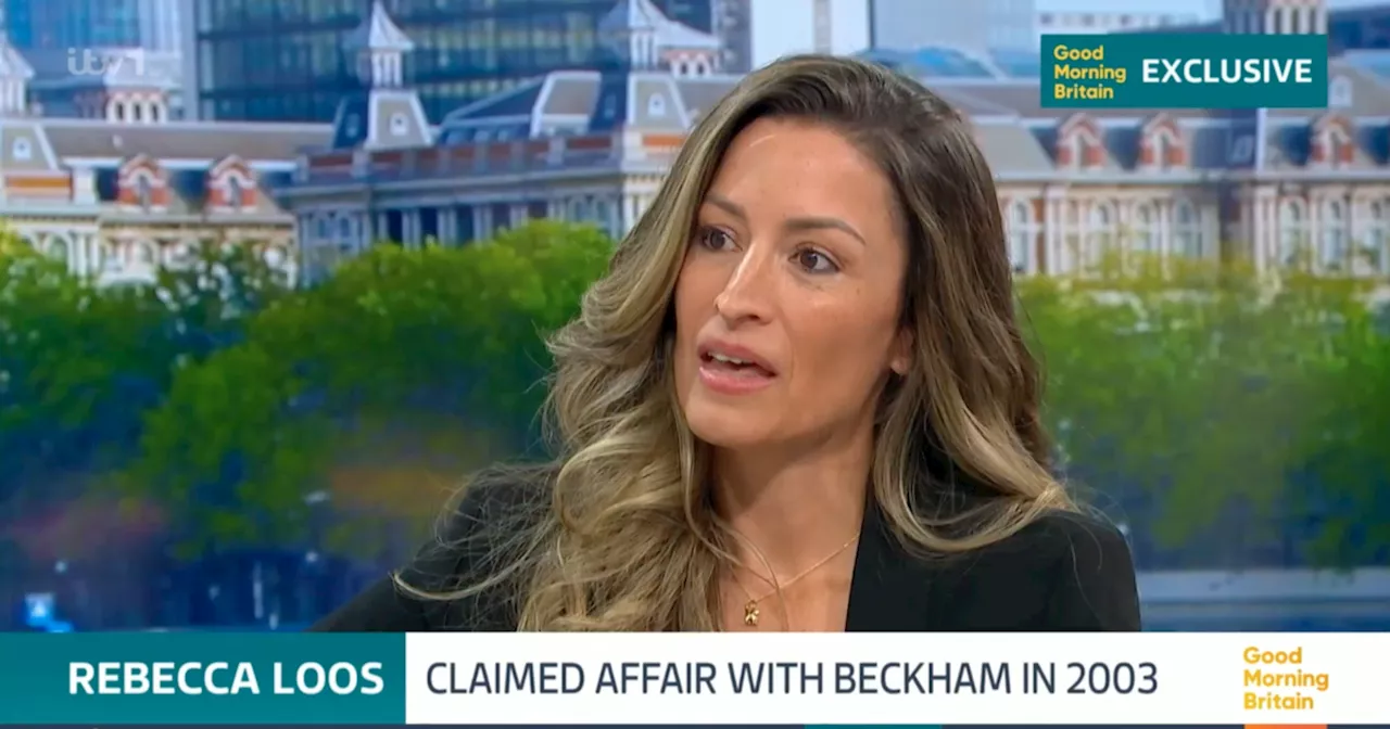 Rebecca Loos speaks out following Beckham Netflix show to 'stand up for herself'