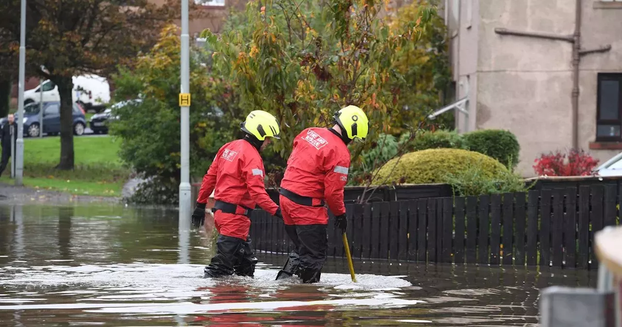 Updates on West Lothian roads closed due to flooding after rain batters county