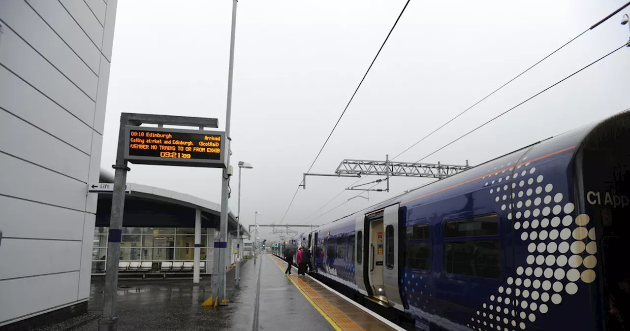 West Lothian train passengers warned of flooding delays