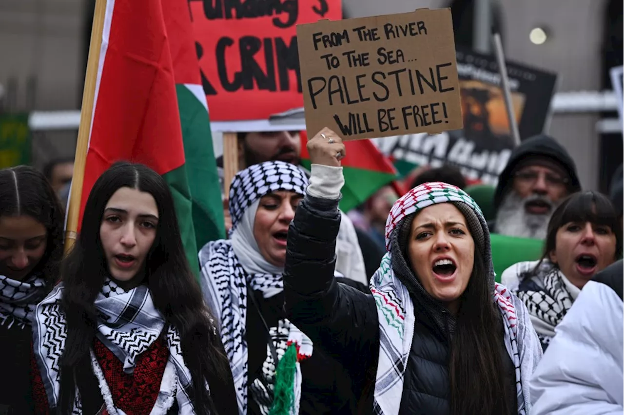 Hundreds march through Denver in support of Palestine