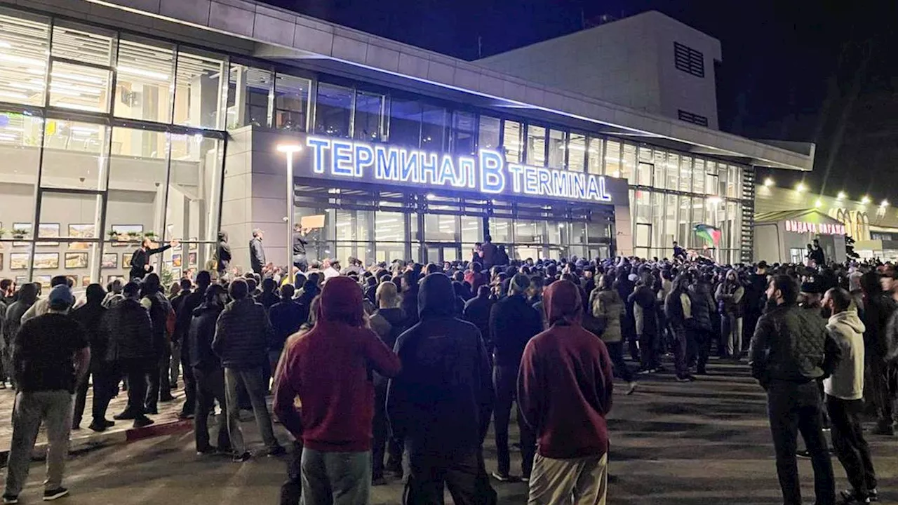 Judenhass in Dagestan: Wütender Mob stürmt Flughafen nach Landung einer Maschine aus Israel