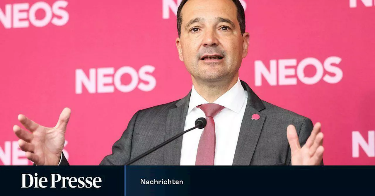 Neos-Wirtschaftssprecher Loacker wird 2024 nicht mehr kandidieren