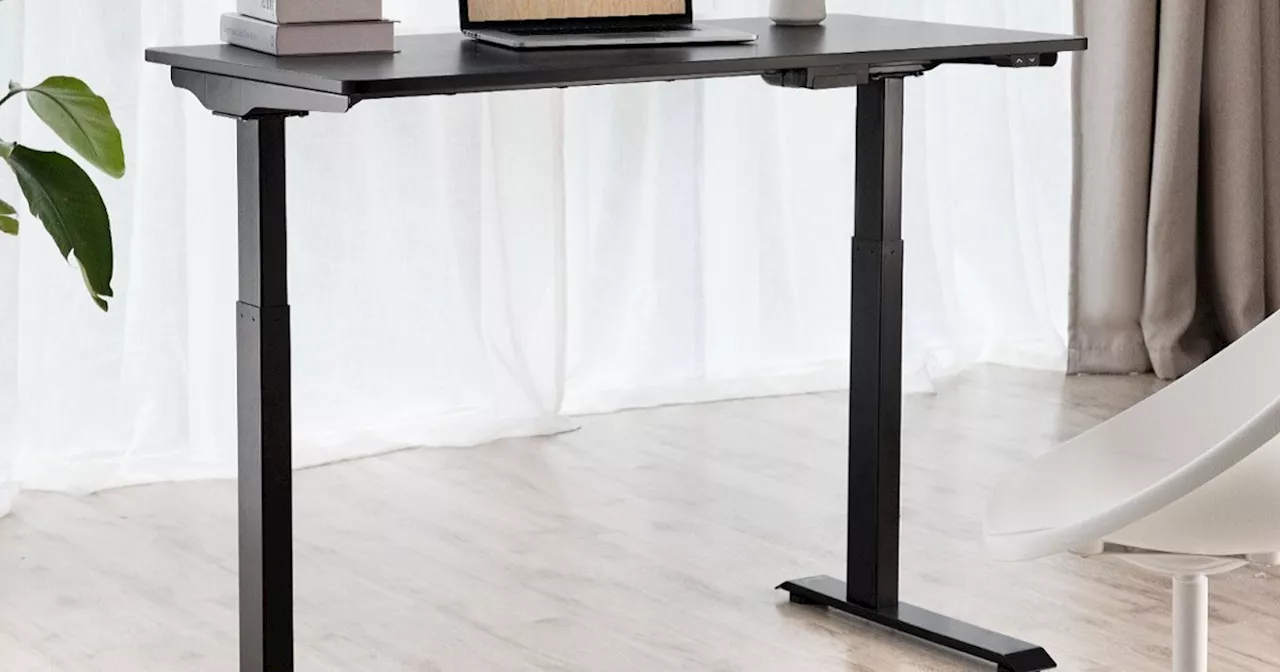 Save $70 on this electric standing desk with integrated cable management