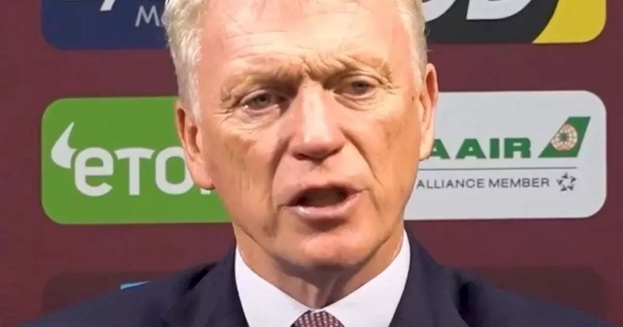 David Moyes sends 'difficult' Everton message after West Ham beaten at home