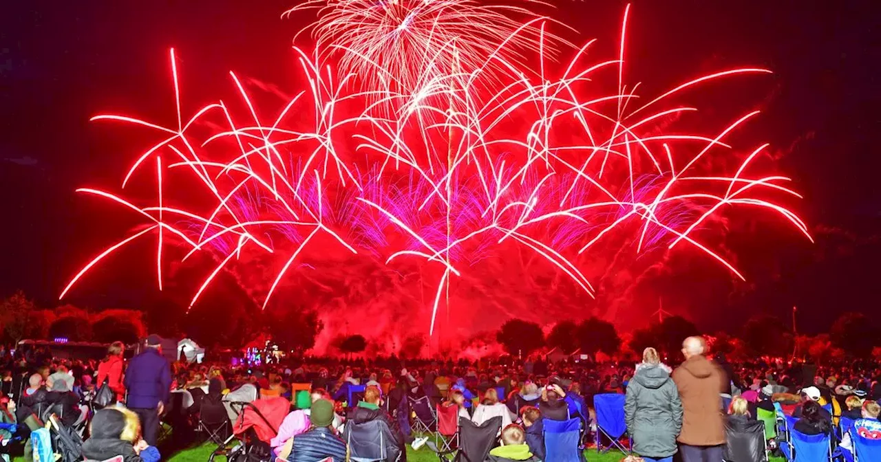 Fireworks Celebrations Across Merseyside