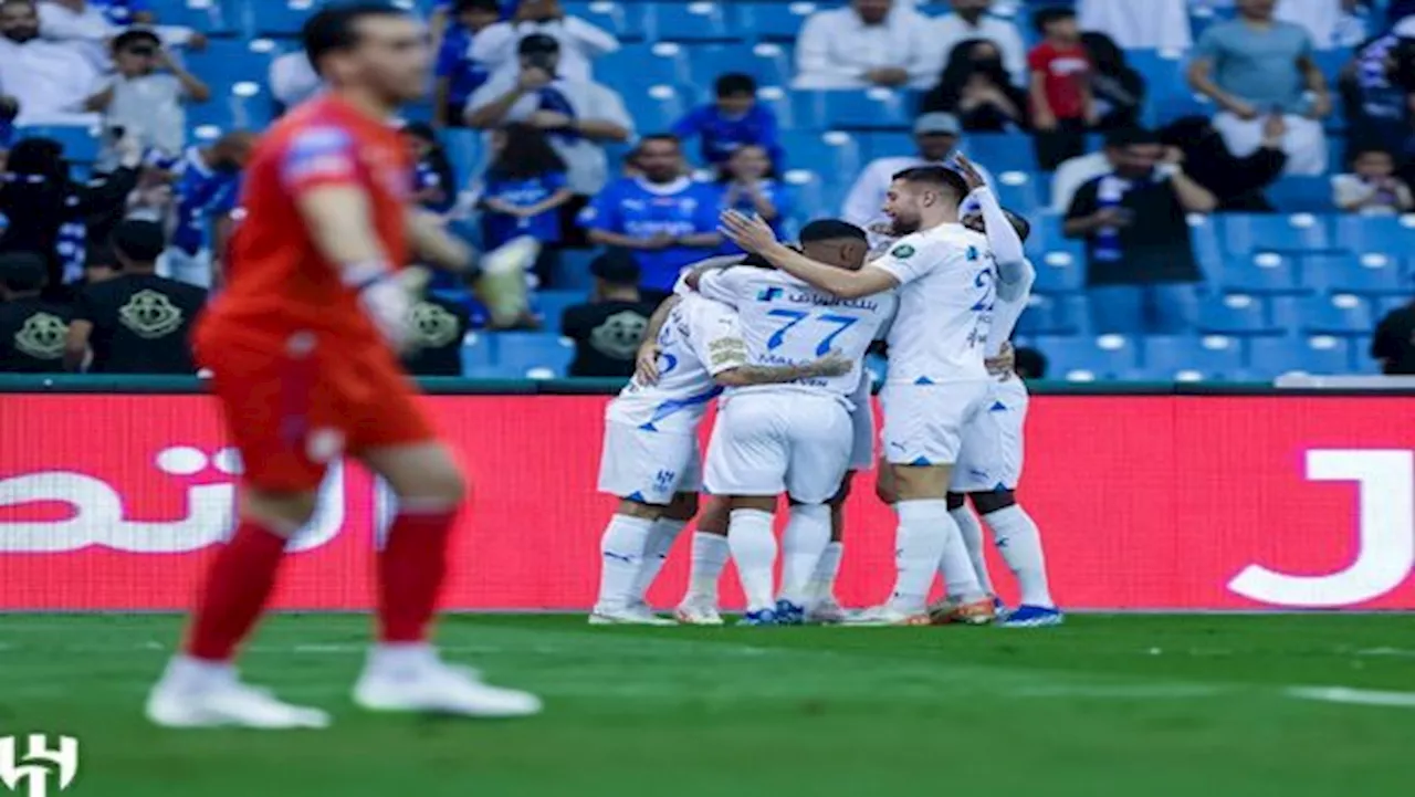 الهلال يضرب الحزم بثلاثية ويتأهل إلى ربع نهائي كأس الملك