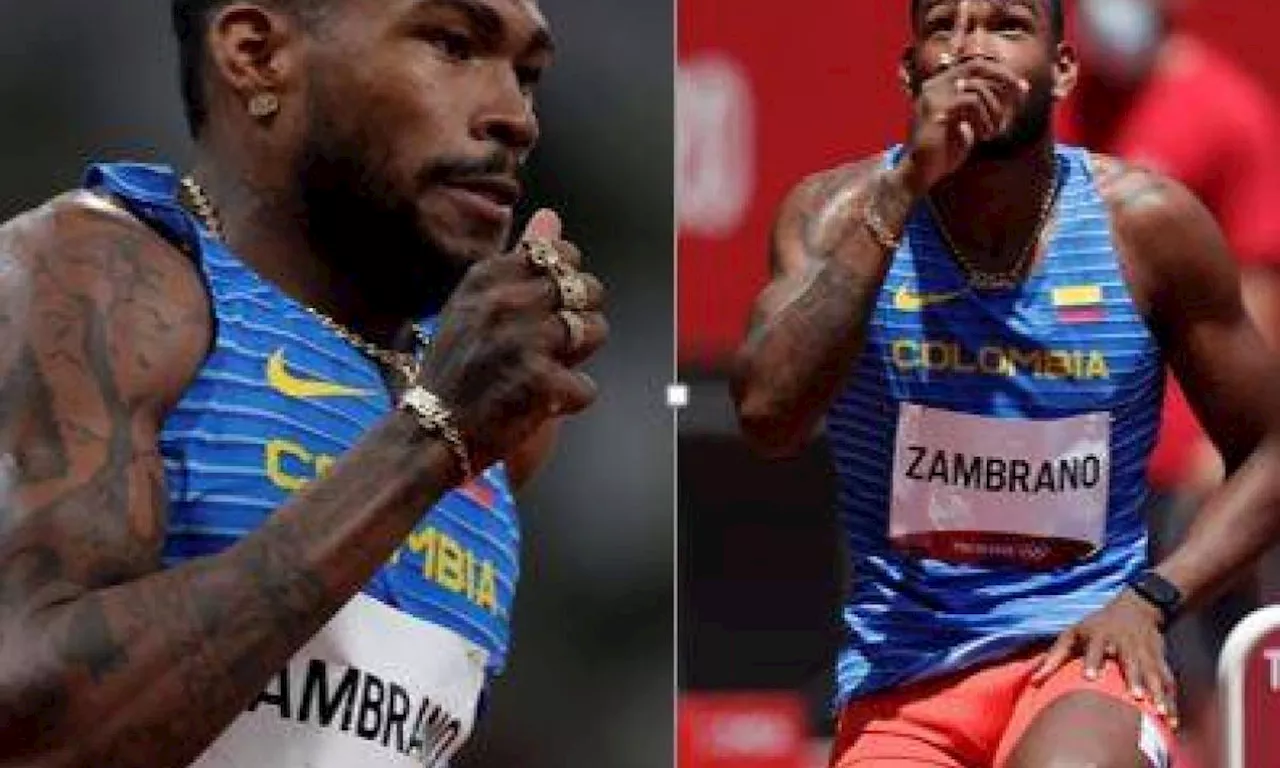 Anthony Zambrano, carta de Colombia del atletismo de Panamericanos 2023