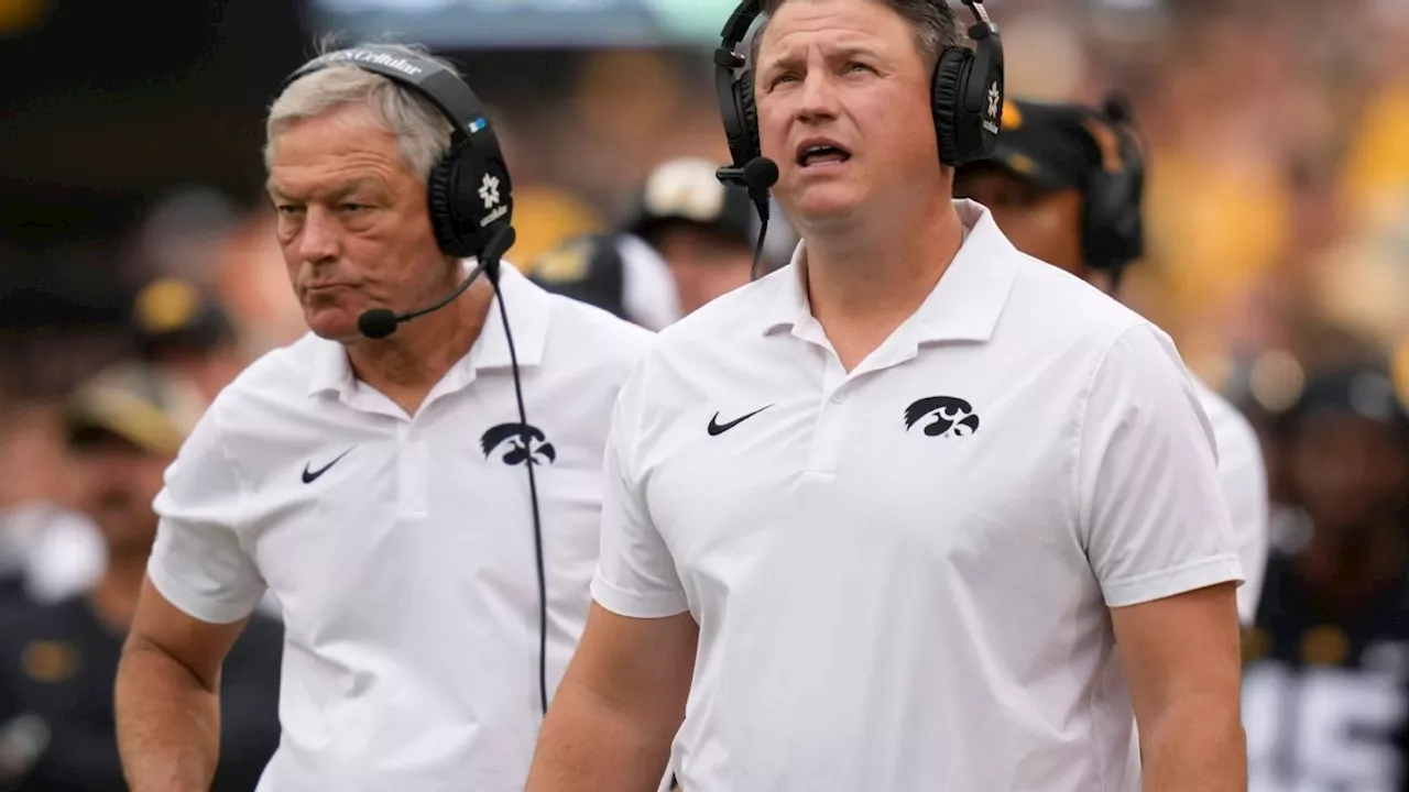 Iowa offensive coordinator Brian Ferentz won't return in 2024