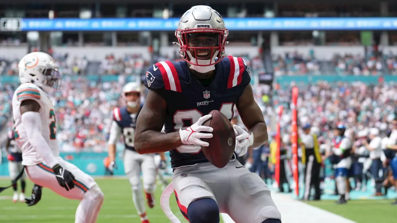  Patriots' leading receiver Kendrick Bourne has torn ACL