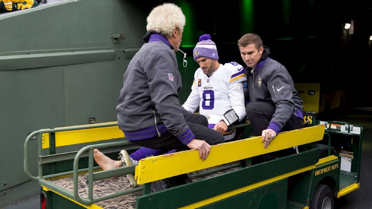 Vikings' Kirk Cousins has torn Achilles, to miss rest of season