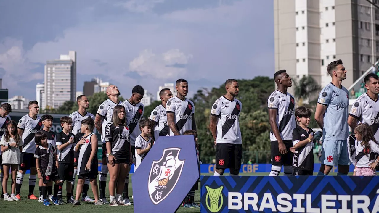 Vasco chega a 70% de chance de rebaixamento no Brasileirão