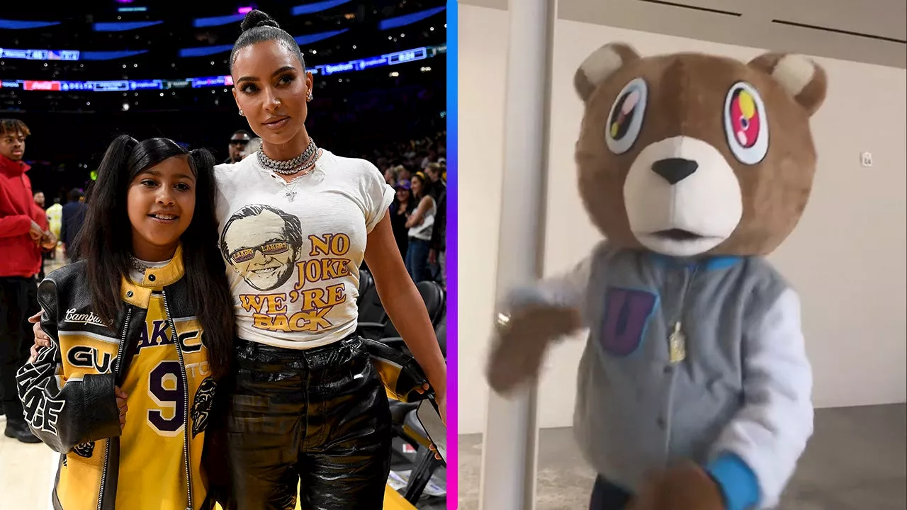 North West Dresses Up as Dad Kanye West's 'Dropout' Bear Mascot for Halloween