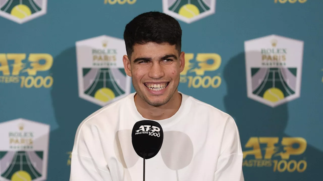 Carlos Alcaraz sur son entraînement avec Novak Djokovic : 'C'est lui qui a gagné…'