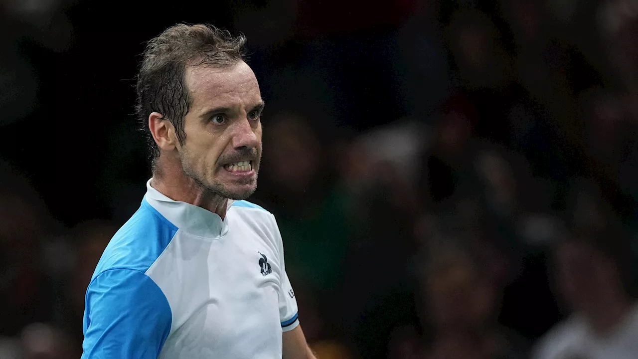 Richard Gasquet s'incline face à Tommy Paul au Rolex Paris Masters