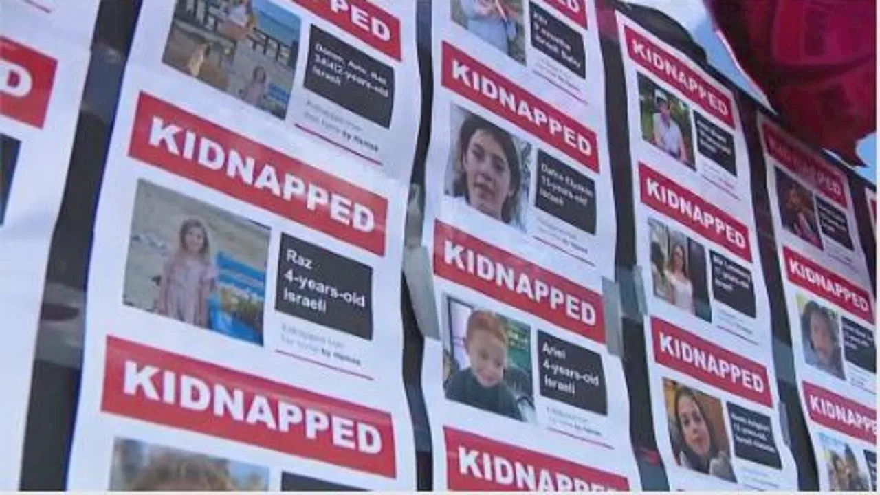 Israelis in Houston raising awareness for the more than 200 hostages kidnapped by Hamas