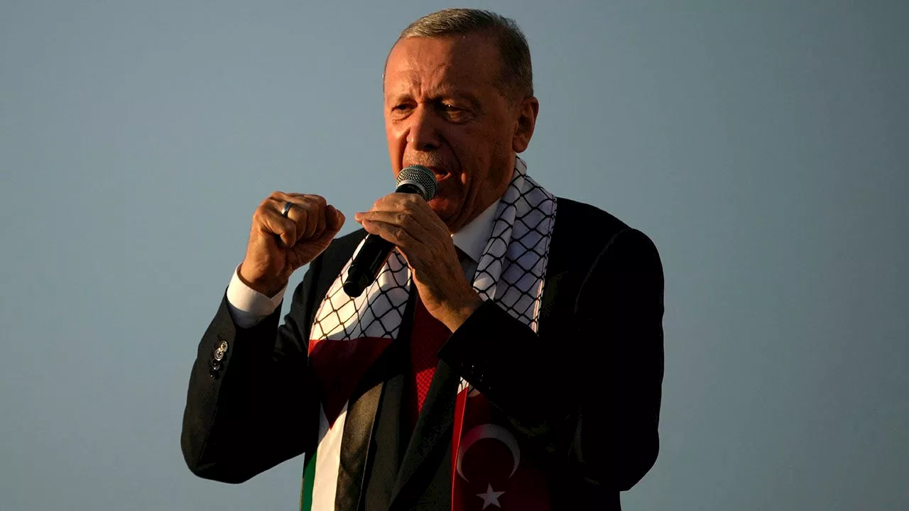 Turkey’s Erdogan laments loss of Ottoman Empire at pro-Palestinian rally