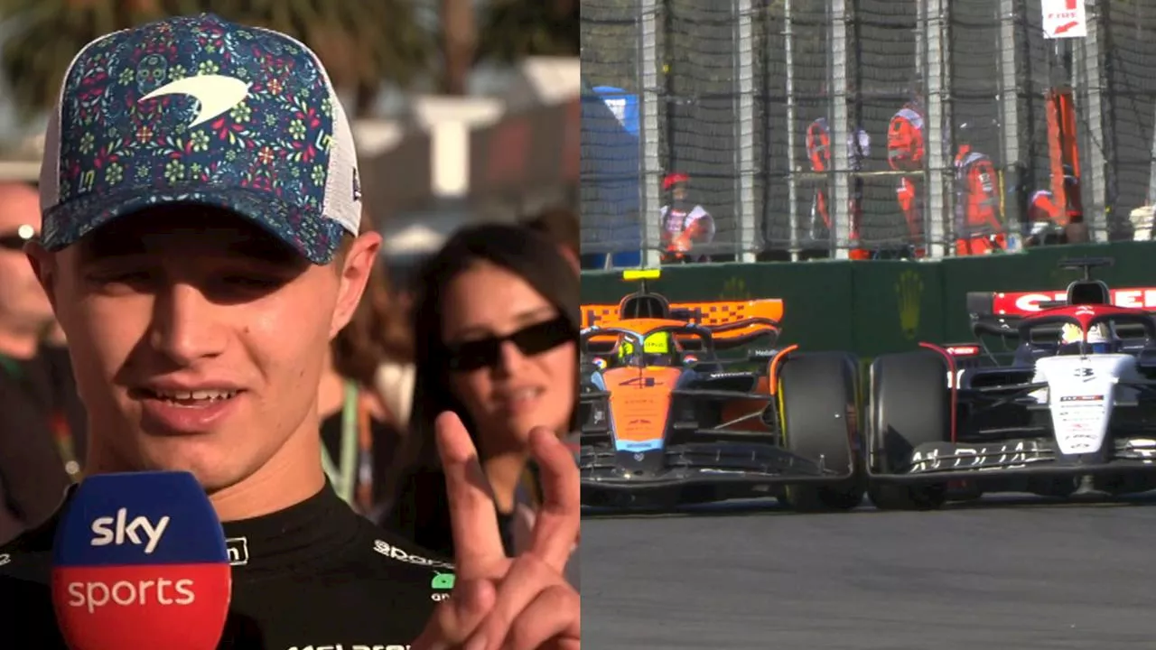 Lando Norris Takes Sarcastic Swipe at Ricciardo After Mexico City Grand Prix