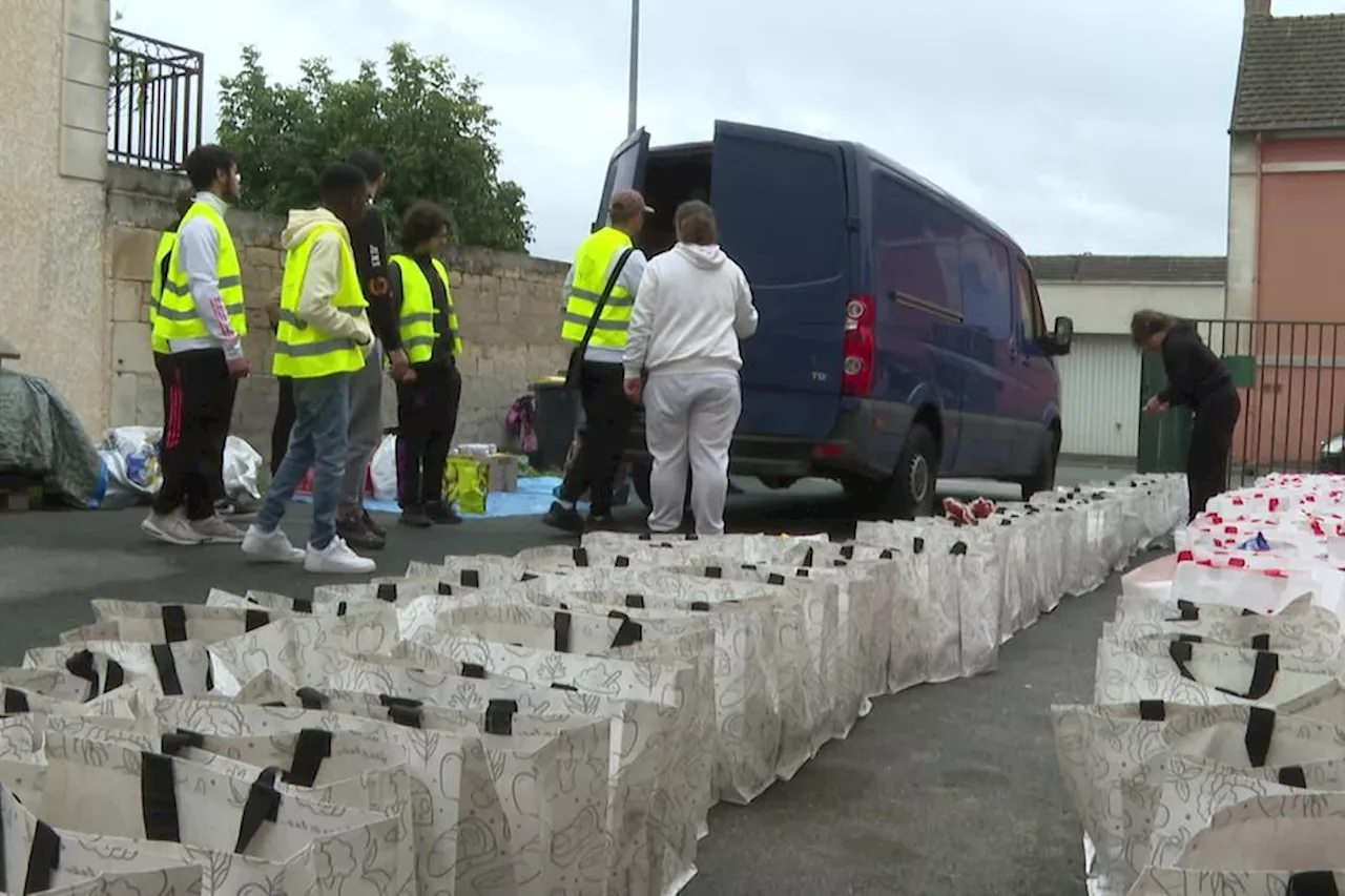 'Je suis là pour aider' : l'association Humanity Project organise des distributions alimentaires pour venir en