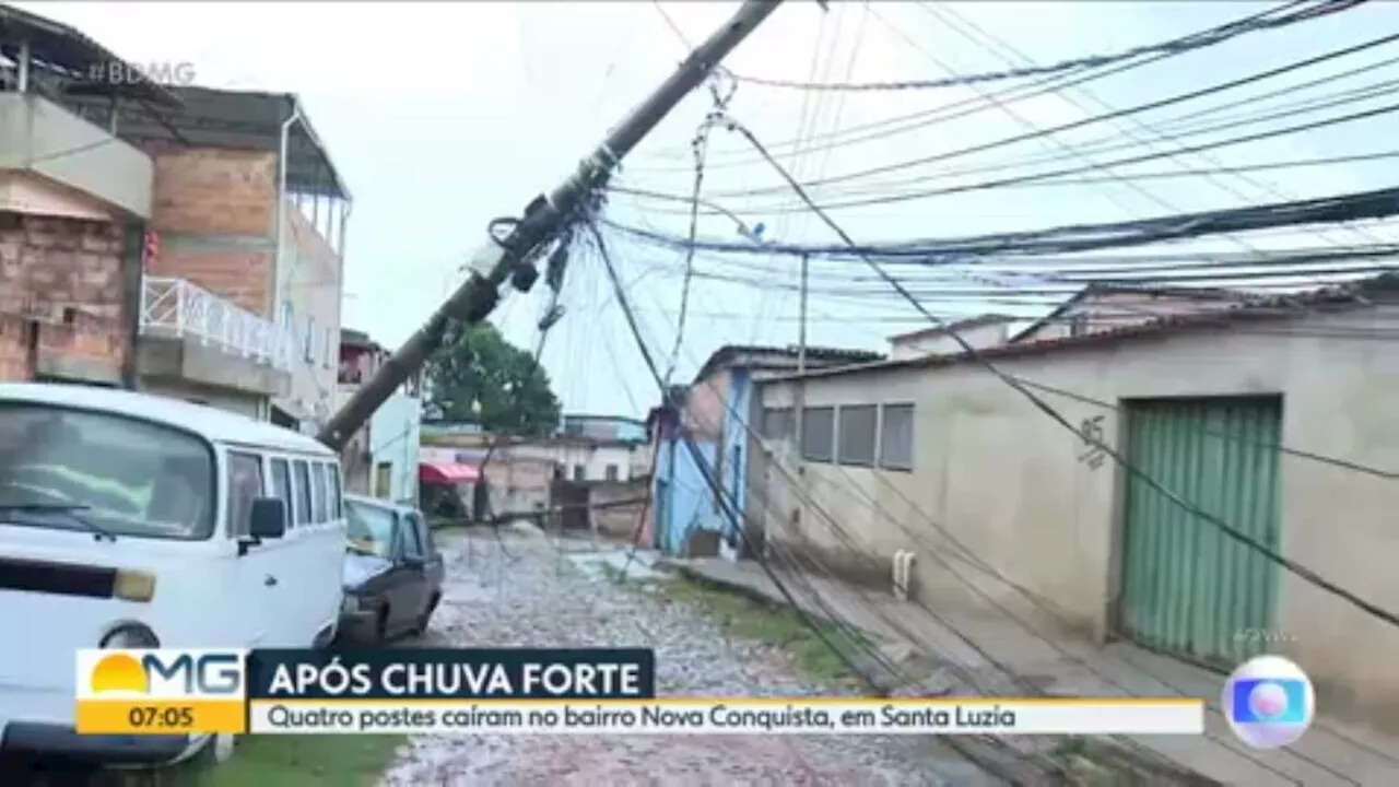 Chuva provoca estragos em Belo Horizonte e Região Metropolitana