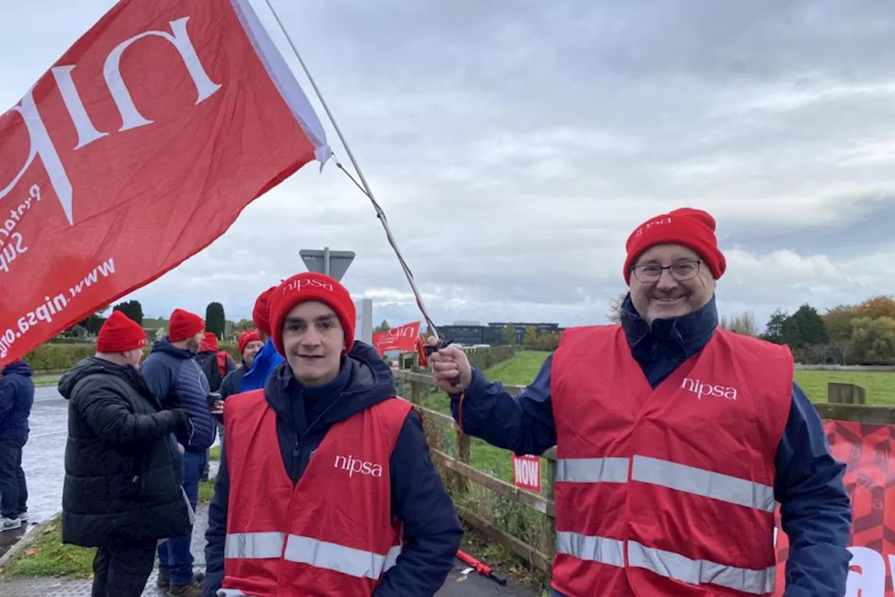 Northern Ireland's Department of Agriculture Workers on Strike