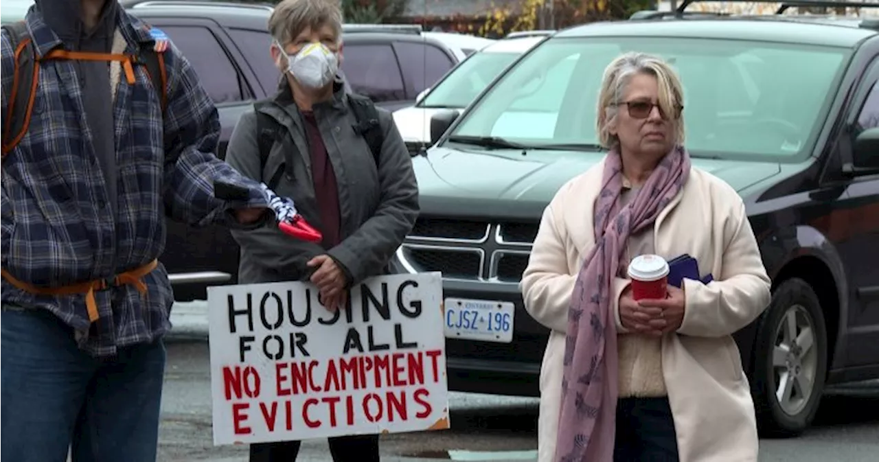 Belle Park encampment eviction case back in court