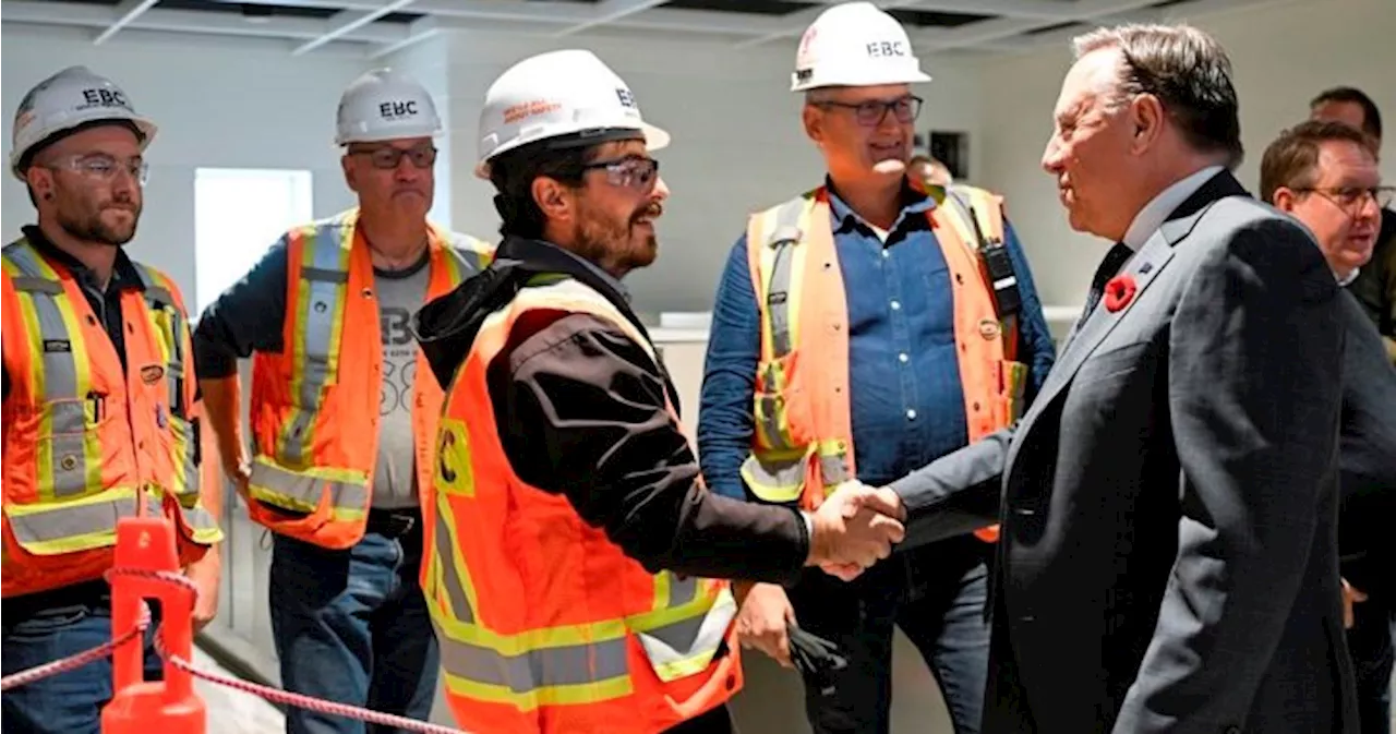 Quebec to fast-track training for some in-demand construction jobs amid labour shortage