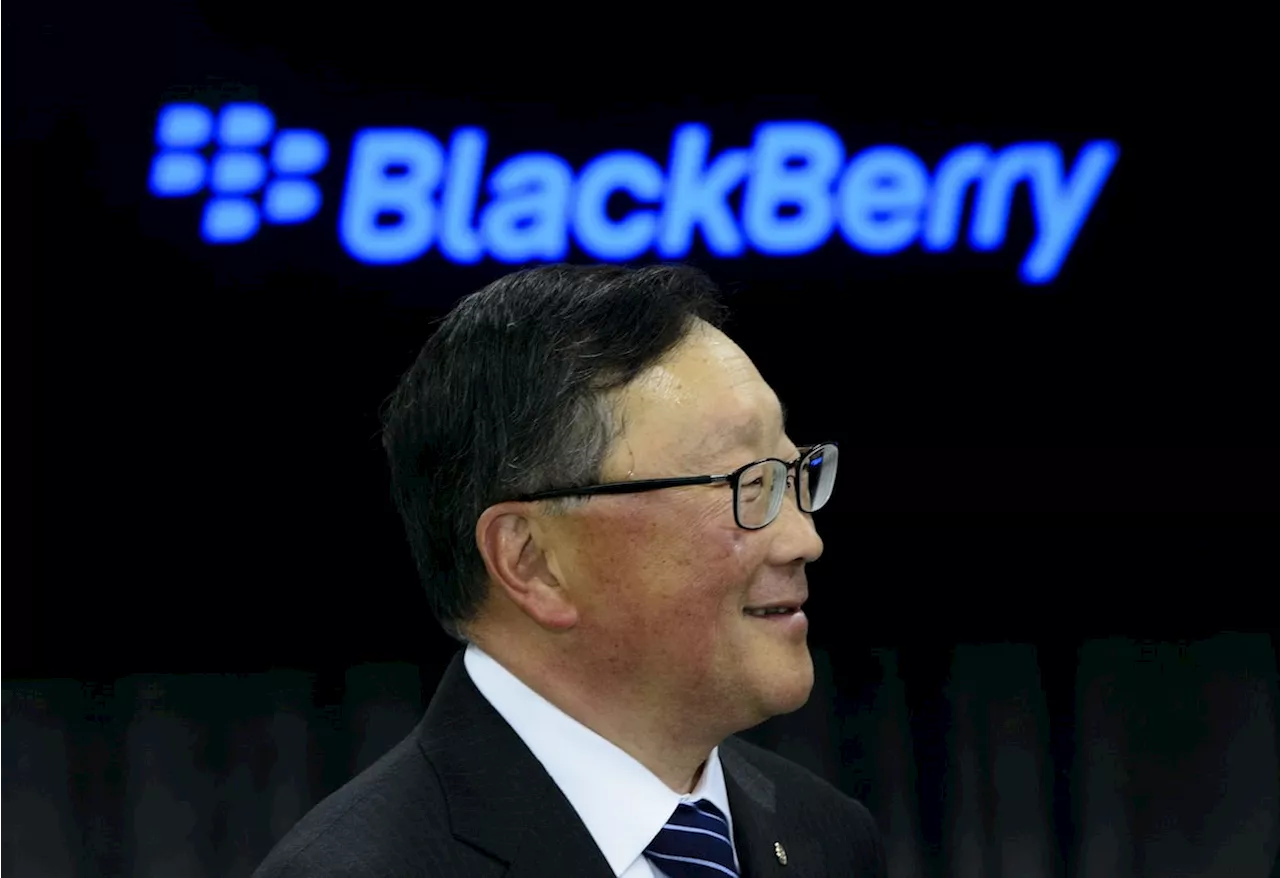 BlackBerry stock jumps as company confirms John Chen’s exit as CEO after 10 years