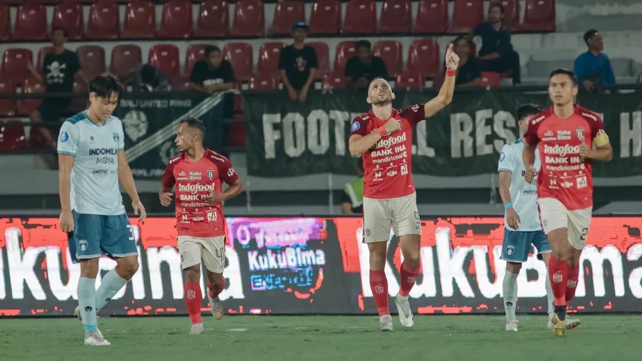 Ilija Spasojevic Kembali Hiasi Papan Skor, Bali United Gulung Persita Tangerang