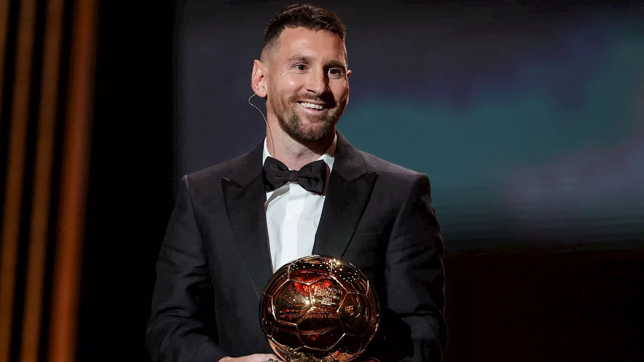 Inter Miami, what are you doing?! Herons post congratulations to Lionel Messi for winning eighth Ballon d'Or with wrong trophy in video