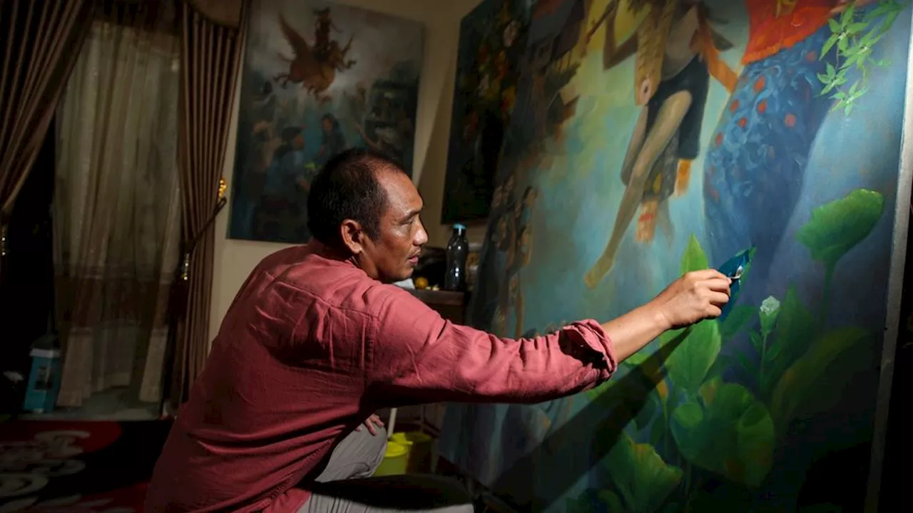 Rohmad Taufiq, Spreading the 'Virus' of Painting in Bontang (ToR PKT Bontang Figure)