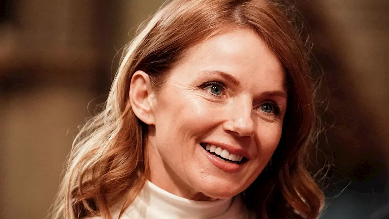 Geri Halliwell stuns in monochromatic look at Waterstones event