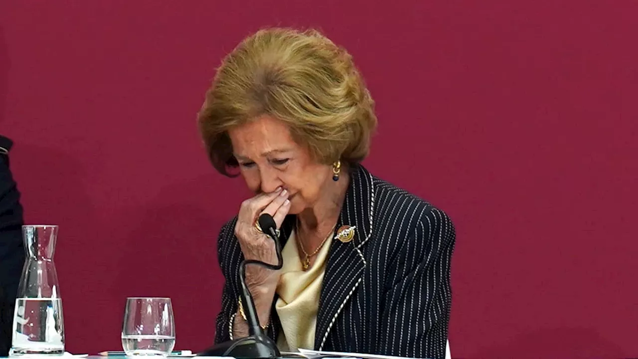 Queen Sofia breaks down in tears ahead of Princess Leonor's milestone moment