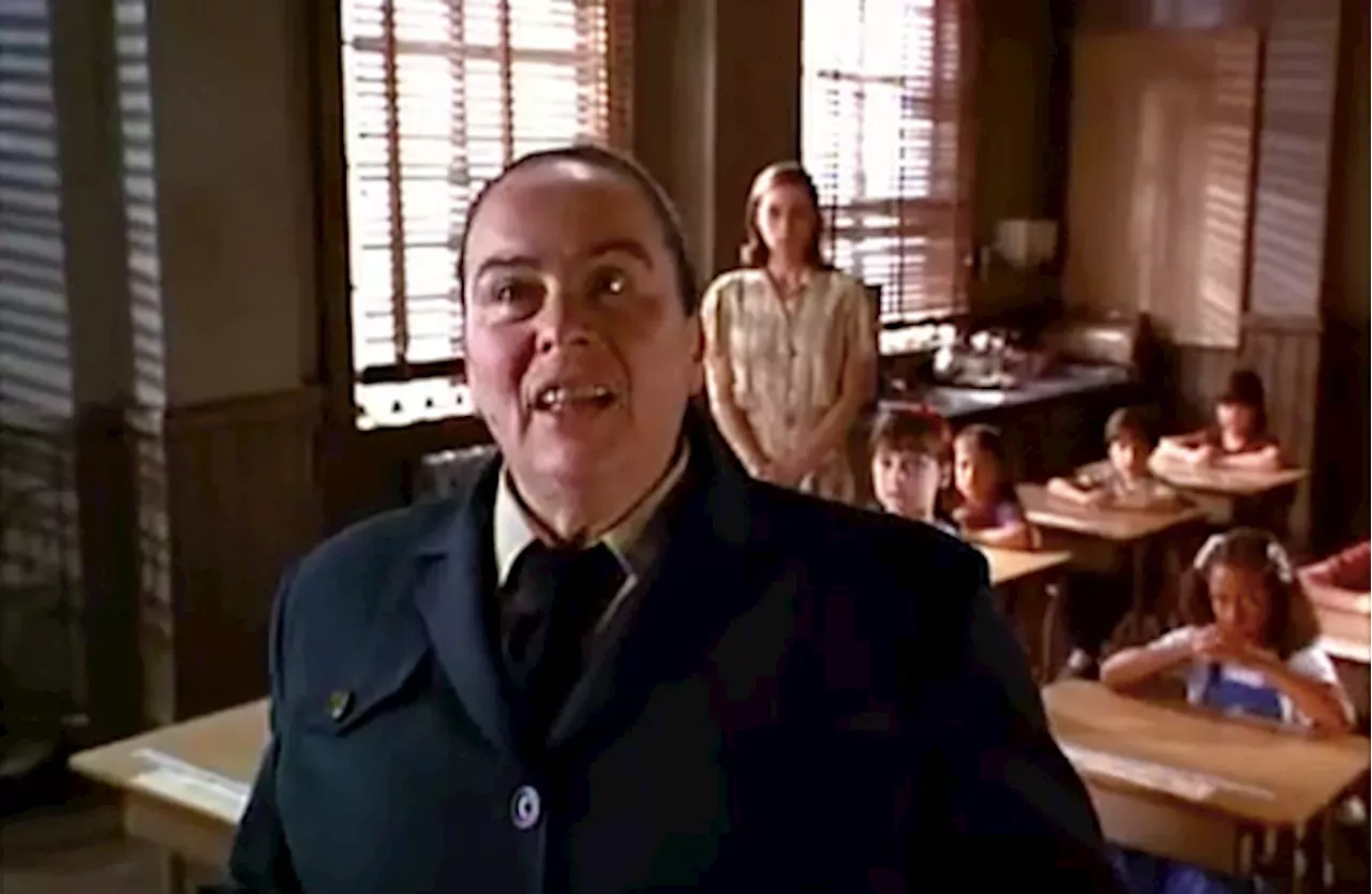 Miss Trunchbull from Matilda looks very different in real life