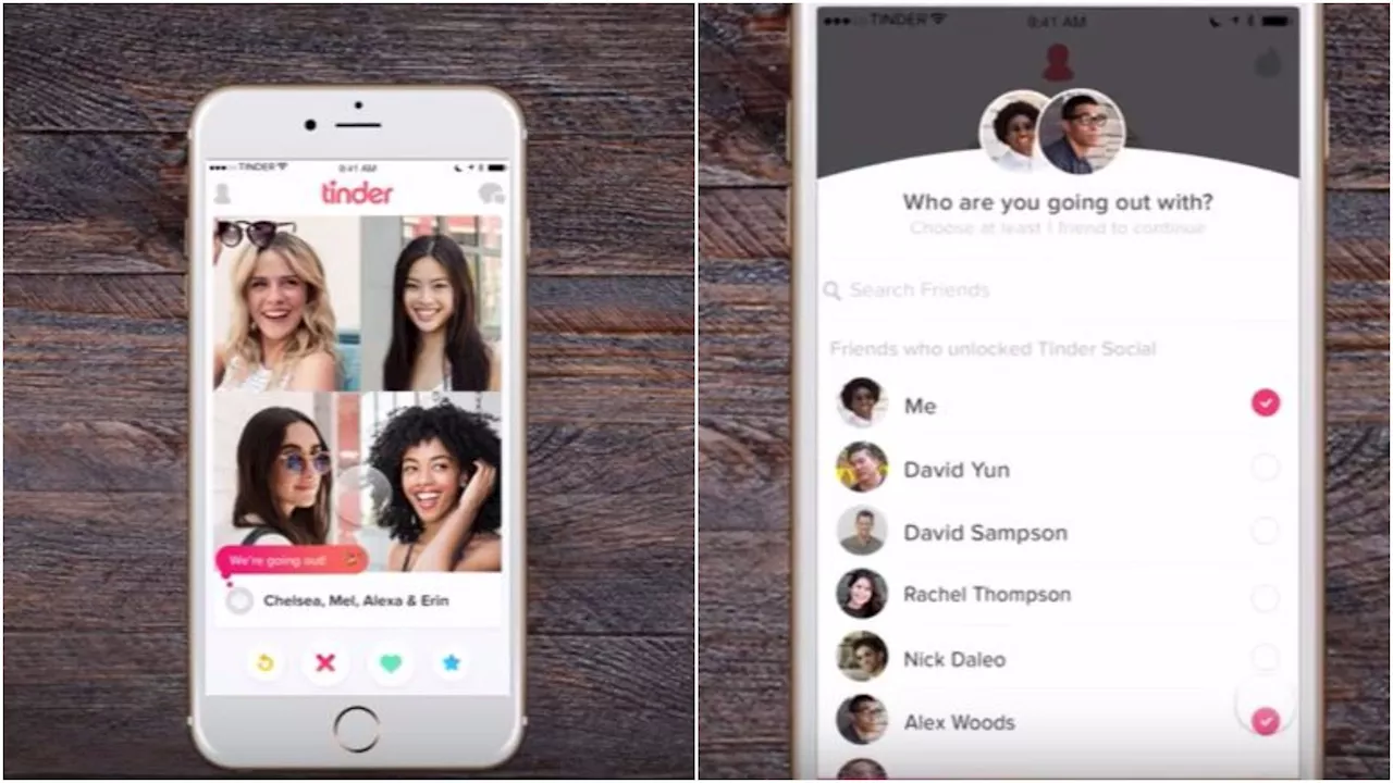 Nights out are about to get a whole lot bigger with the help of Tinder Social