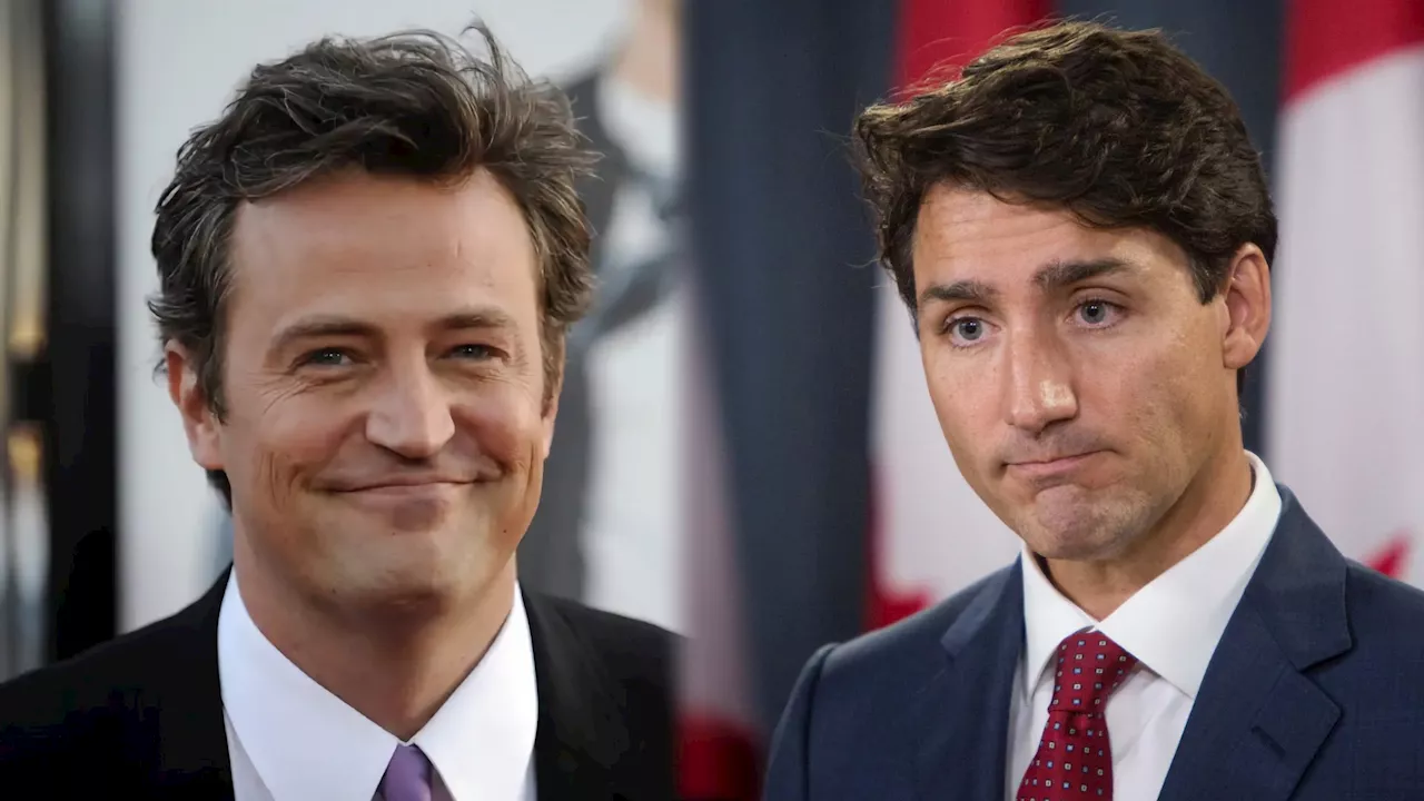 El curioso vínculo entre Justin Trudeau y Matthew Perry que los une desde la niñez