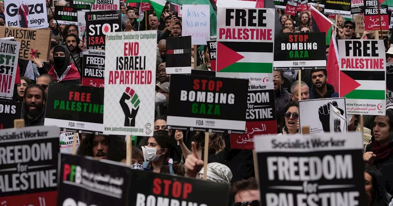 Protesters Around The World Call For Israeli Ceasefire In Gaza