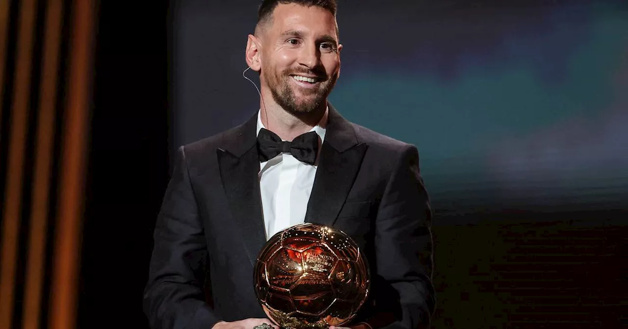 Lionel Messi wins record eighth Ballon d’Or