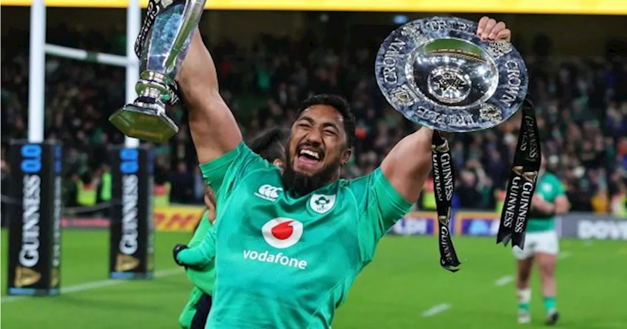 Bundee Aki and four Ireland teammates make World Rugby 'Dream Team'