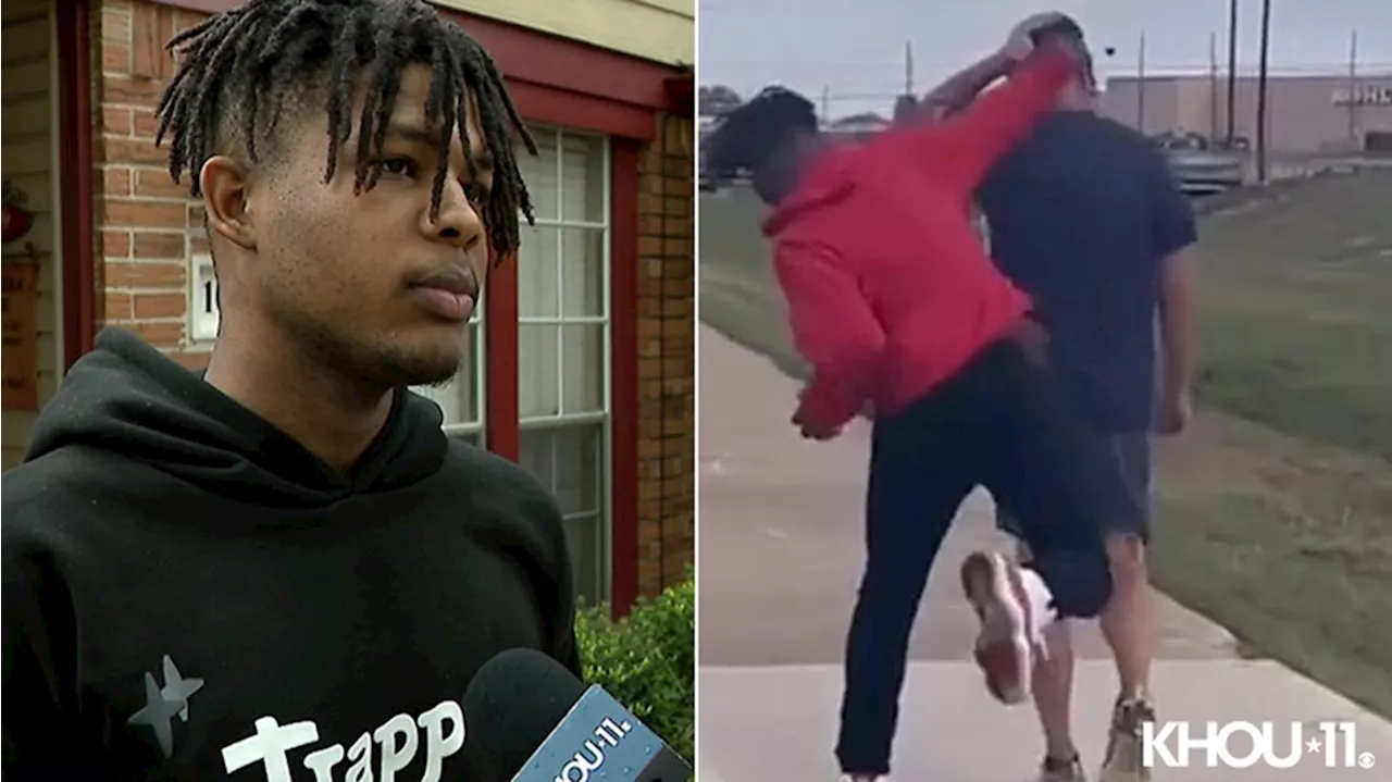 Teen charged in viral video of guy seen sucker-punching people at Houston-area park