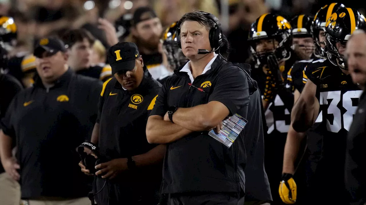 Iowa offensive coordinator Brian Ferentz will not return for 2024 season