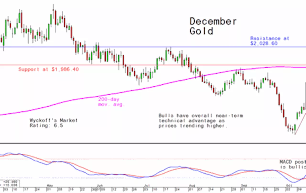 Monday's Charts for Gold, Silver and Platinum and Palladium, October 30