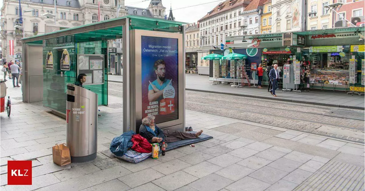 1100 Schlafplätze in der Steiermark:400 Menschen ohne Wohnung: Hilfspaket für Obdachlose präsentiert