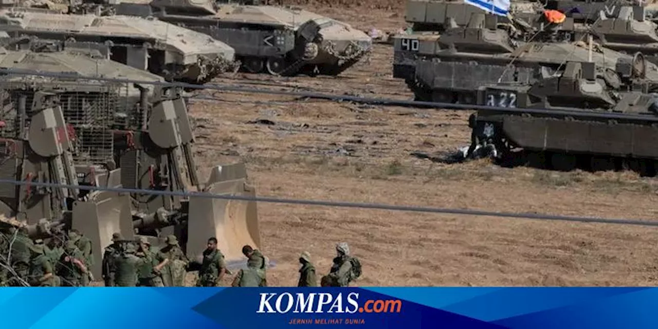 Tank-tank Israel Bergerak Menuju Kota Gaza, Tembaki Mobil di Jalanan