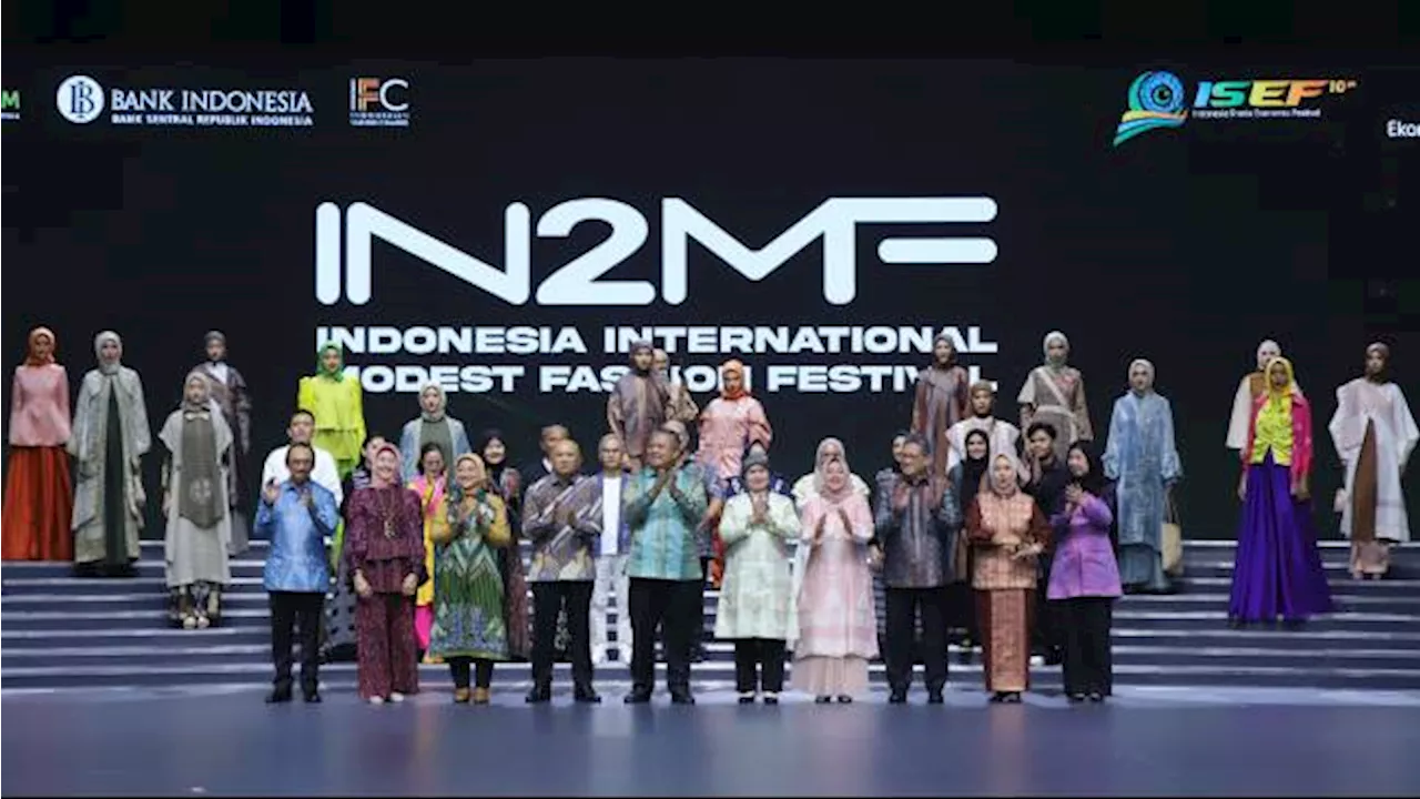 Kemeriahan Puncak Indonesia International Modest Fashion Festival (IN2MF) 2023 Telah Dimulai