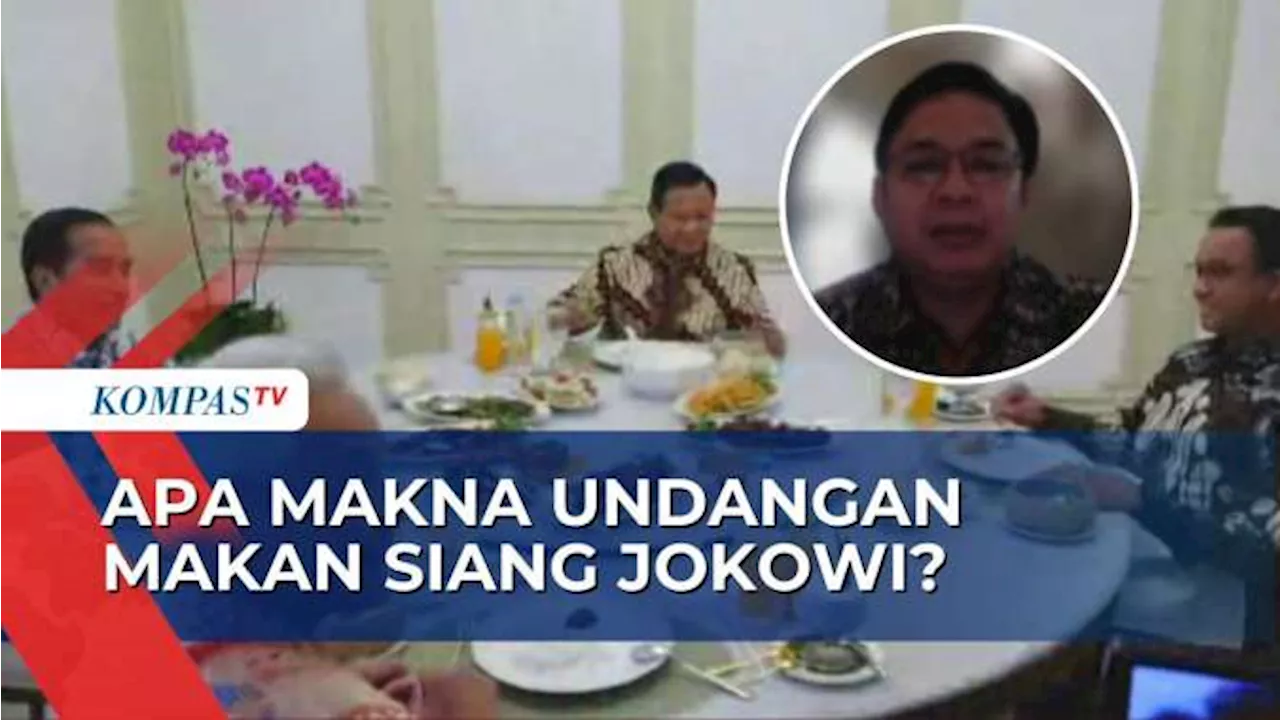 Presiden Undang 3 Bacapres Anies, Ganjar dan Prabowo Makan Siang, Pengamat: Simbol Netralitas