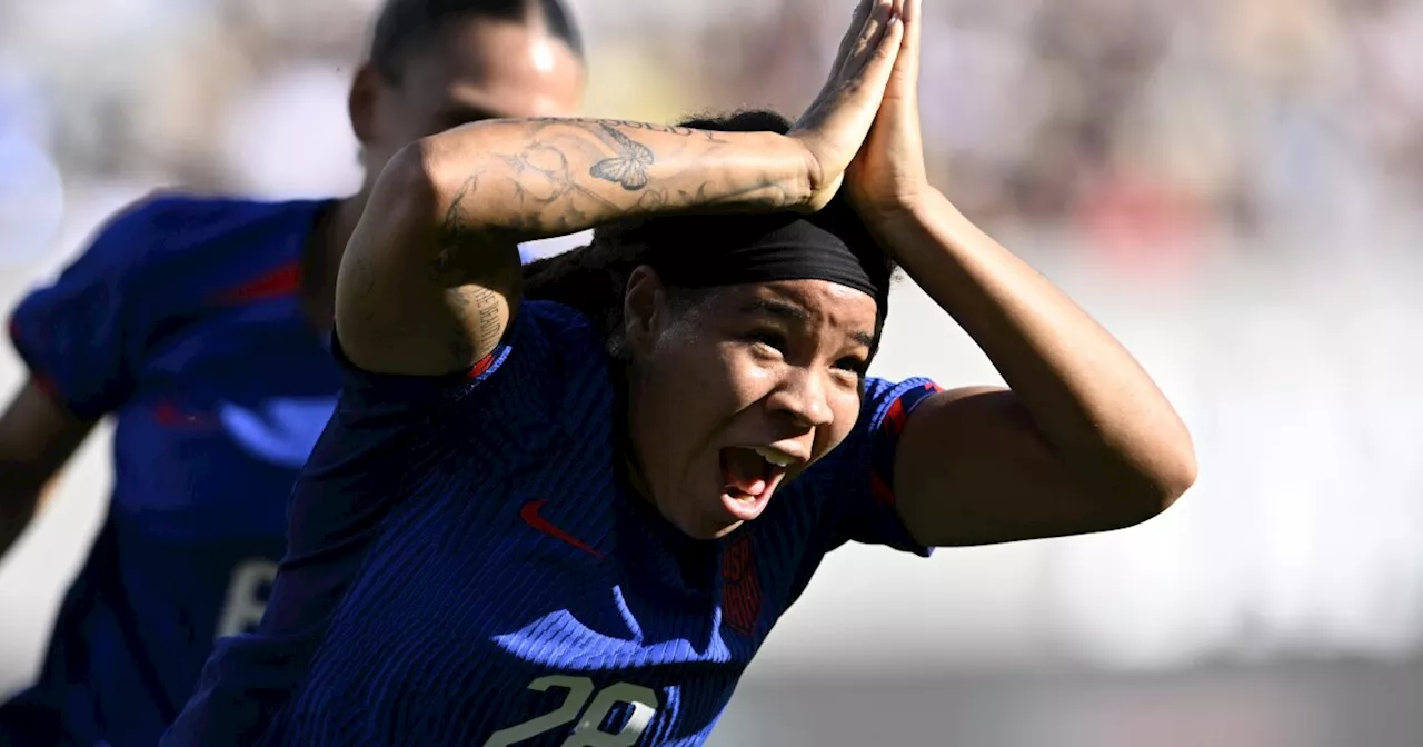 US Women's National Soccer Team defeats Colombia, 3-0, at Snapdragon Stadium